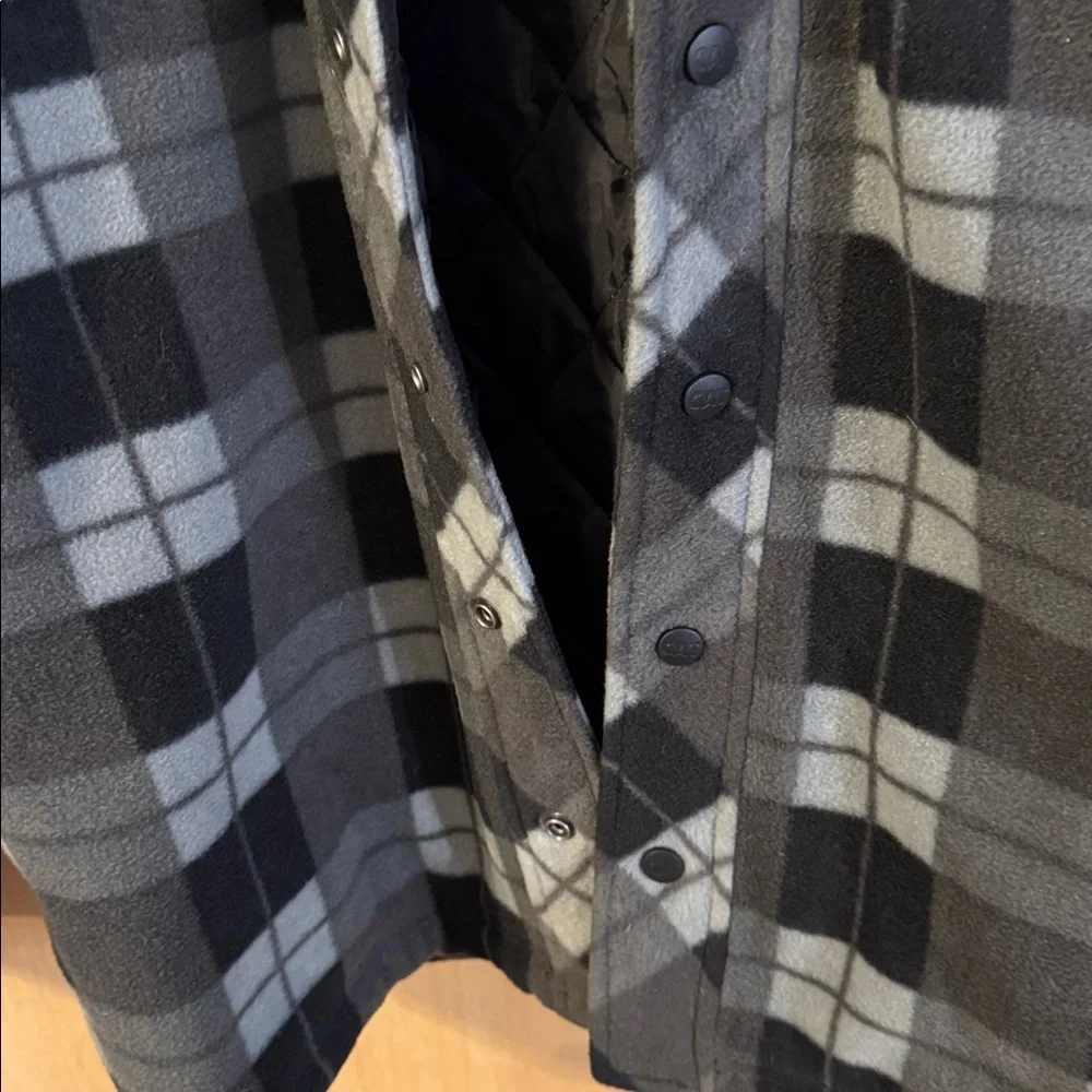 CATerpillar Active Work Plaid Hooded Fleece Jacket Lined Sold-out Sixe X-Large - Picture 4 of 8